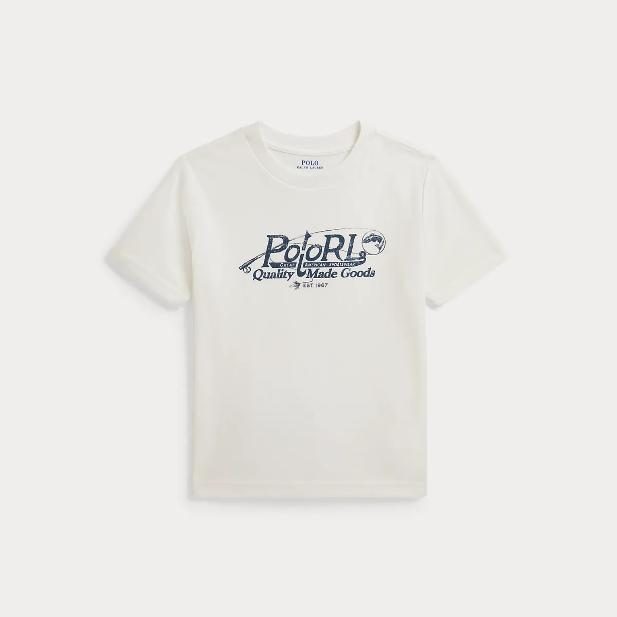 Logo Cotton Jersey Tee by Ralph Lauren