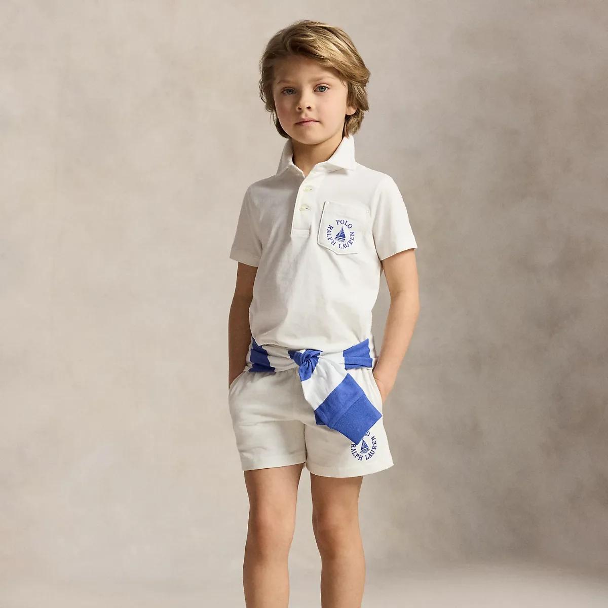 Logo Cotton Jersey Short by Ralph Lauren