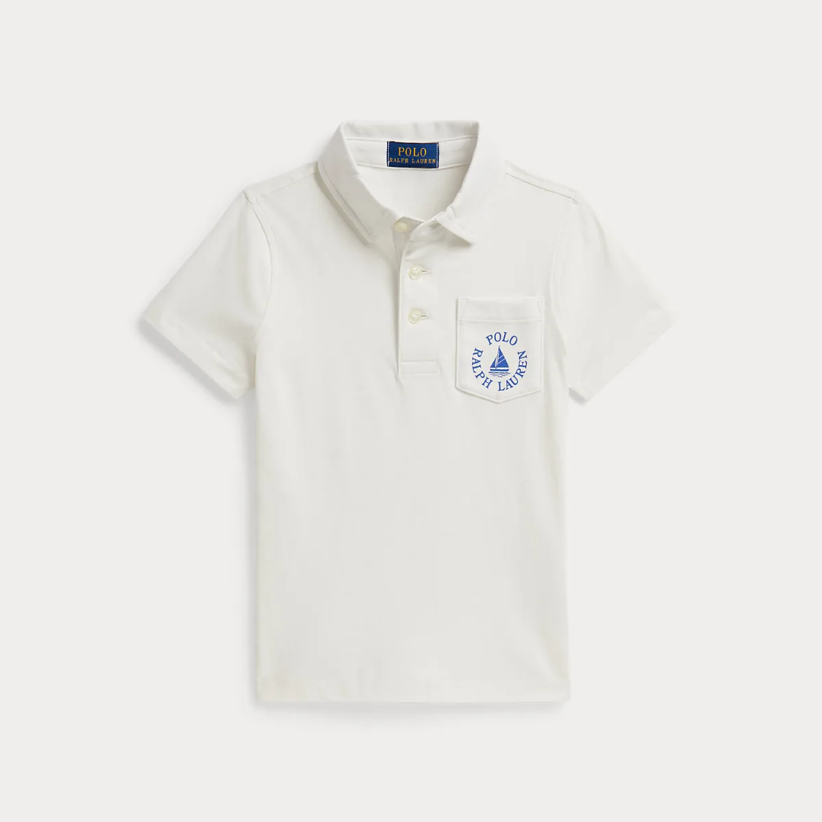 Logo Cotton Jersey Polo Shirt by Ralph Lauren