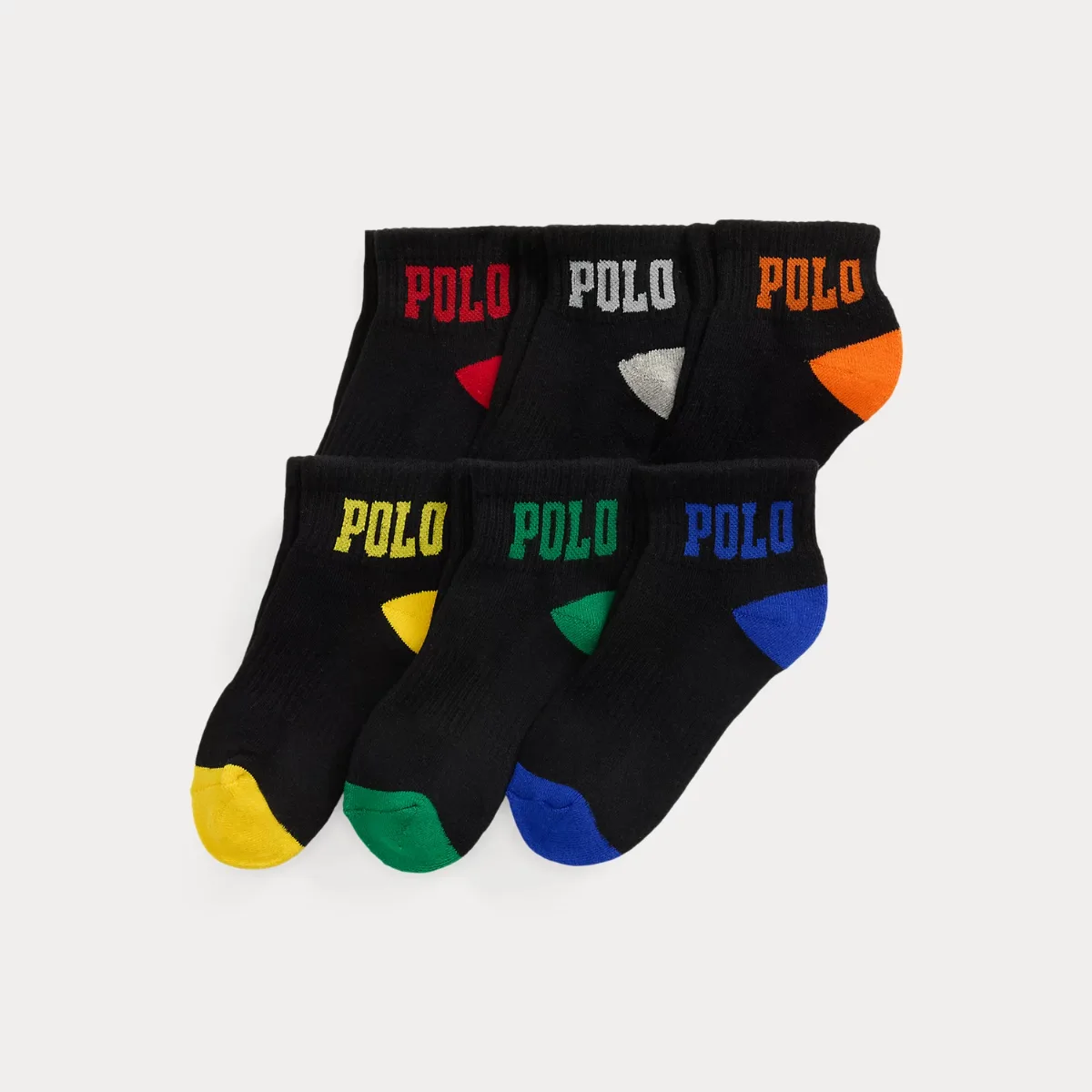 Logo Ankle Sock 6-Pack by Ralph Lauren