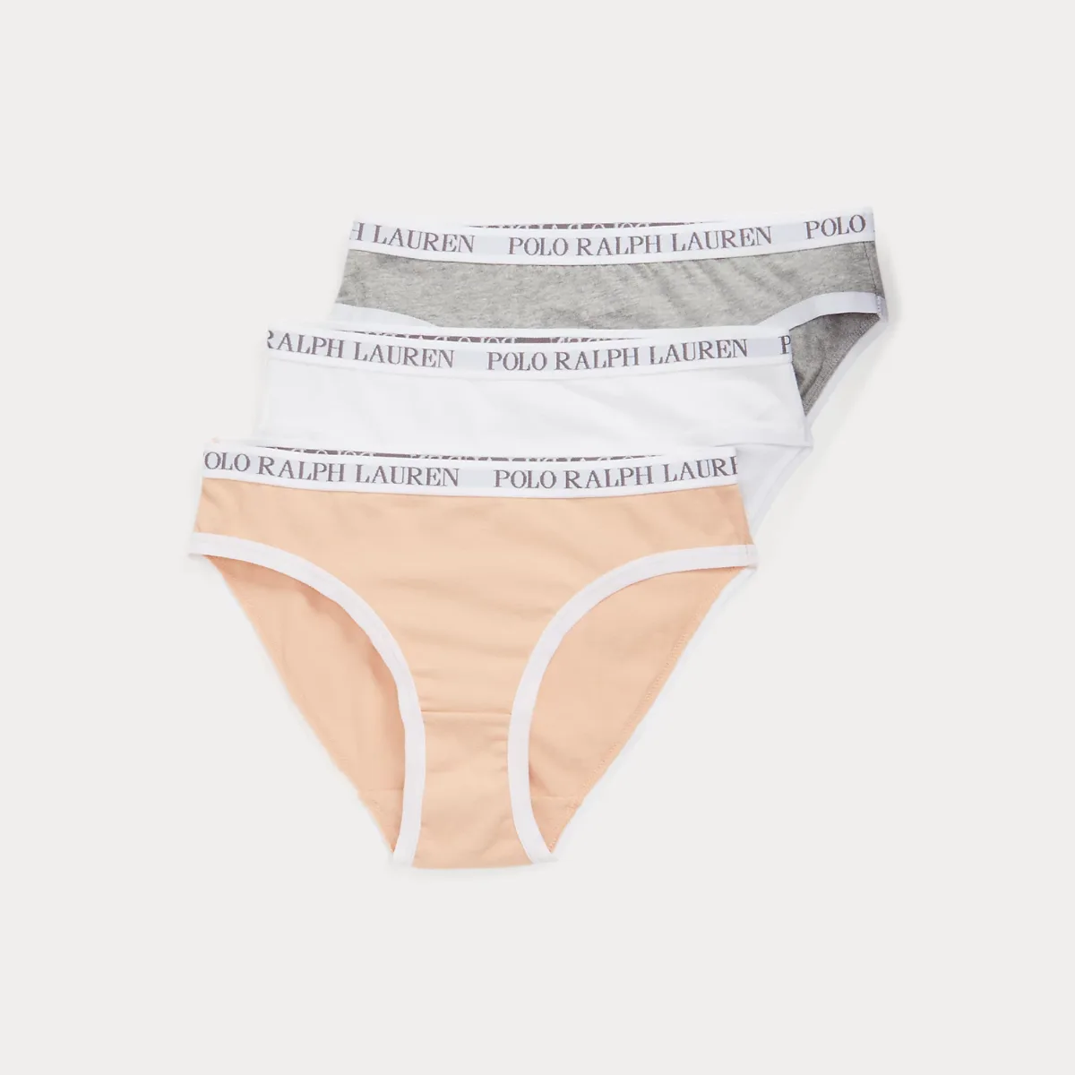 Stretch Jersey Bikini 3-Pack by Ralph Lauren