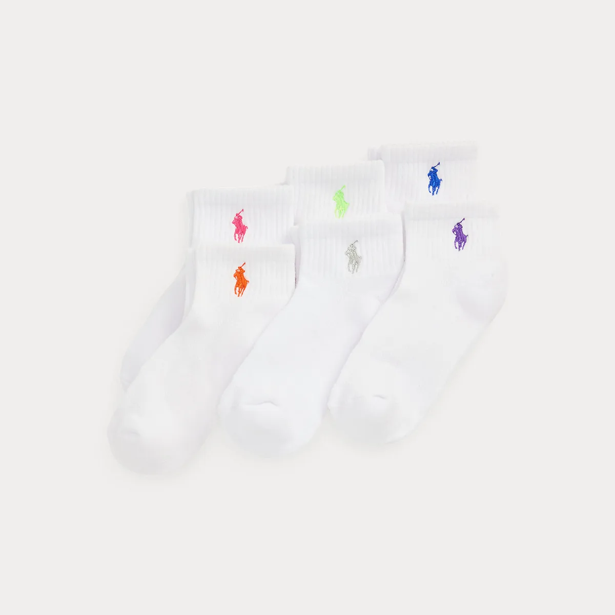 Quarter-Length Sock 6-Pack by Ralph Lauren