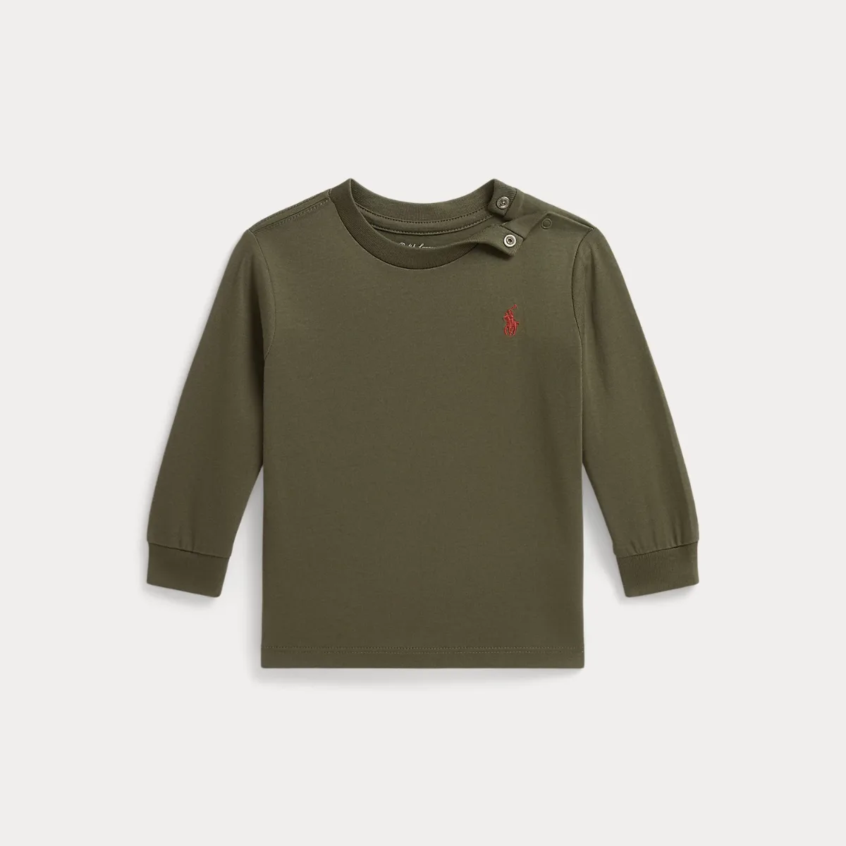 Cotton Jersey Long-Sleeve Tee by Ralph Lauren