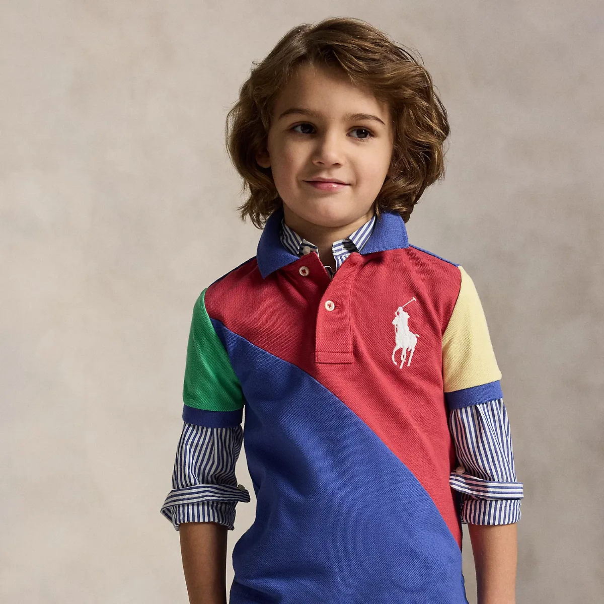 Big Pony Cotton Mesh Polo Shirt by Ralph Lauren