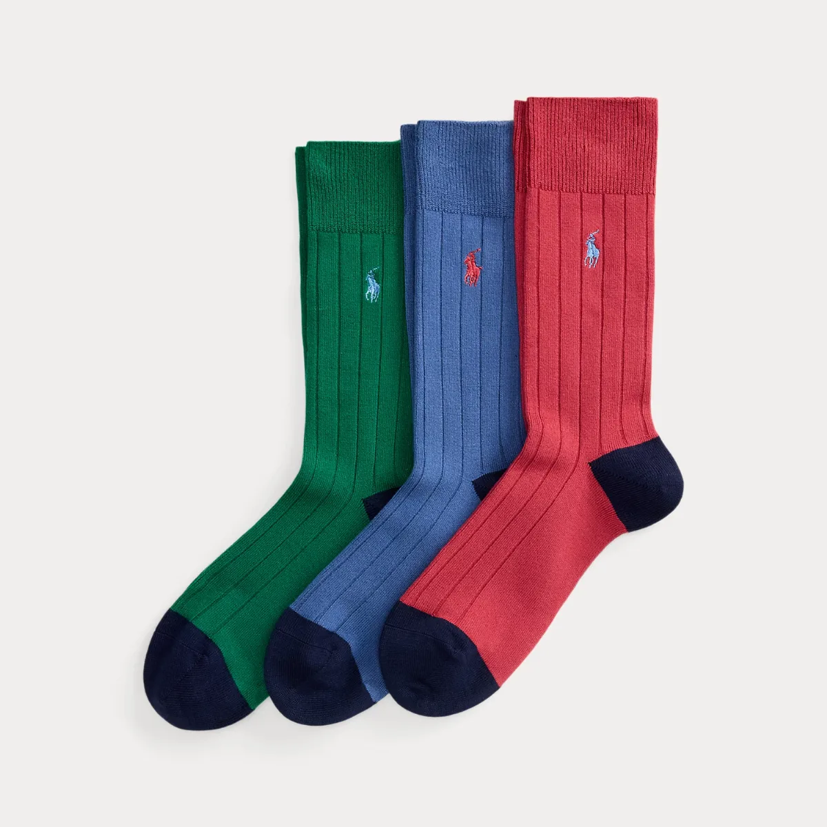 Ribbed Trouser Sock 3-Pack by Ralph Lauren