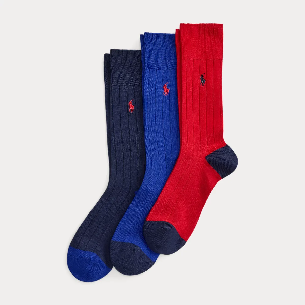 Ribbed Trouser Sock 3-Pack