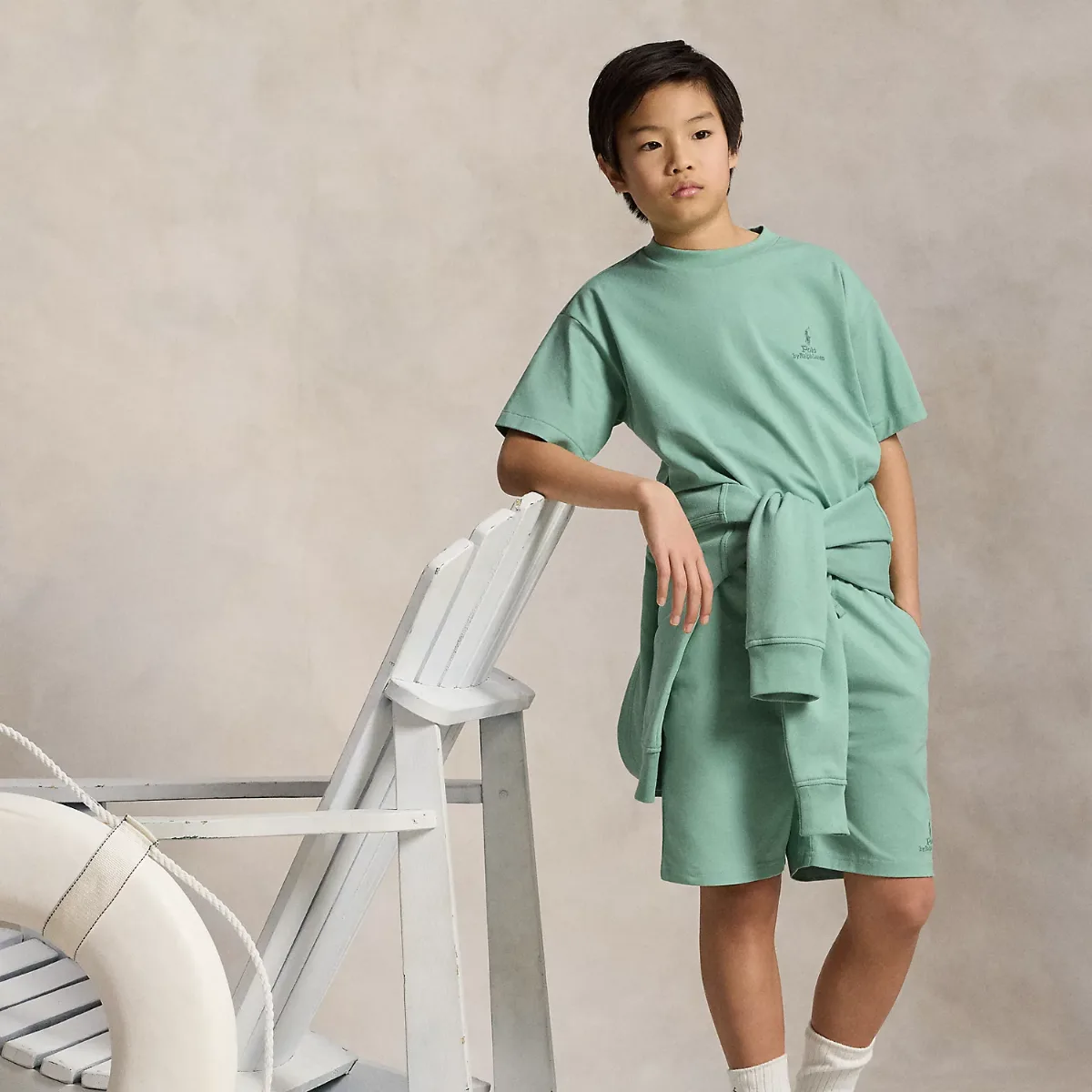 Logo Cotton Jersey Short by Ralph Lauren