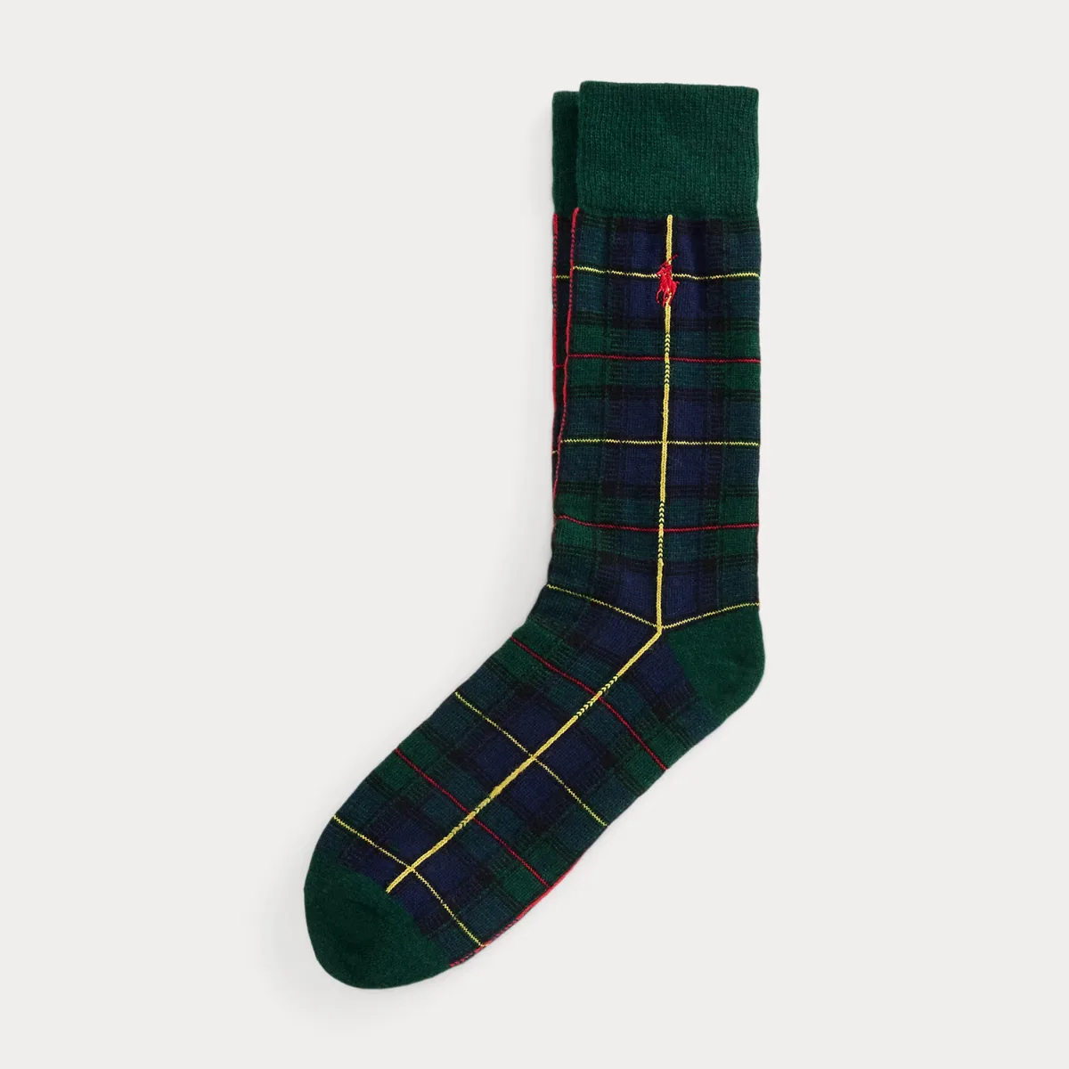 Plaid Boot Socks by Ralph Lauren