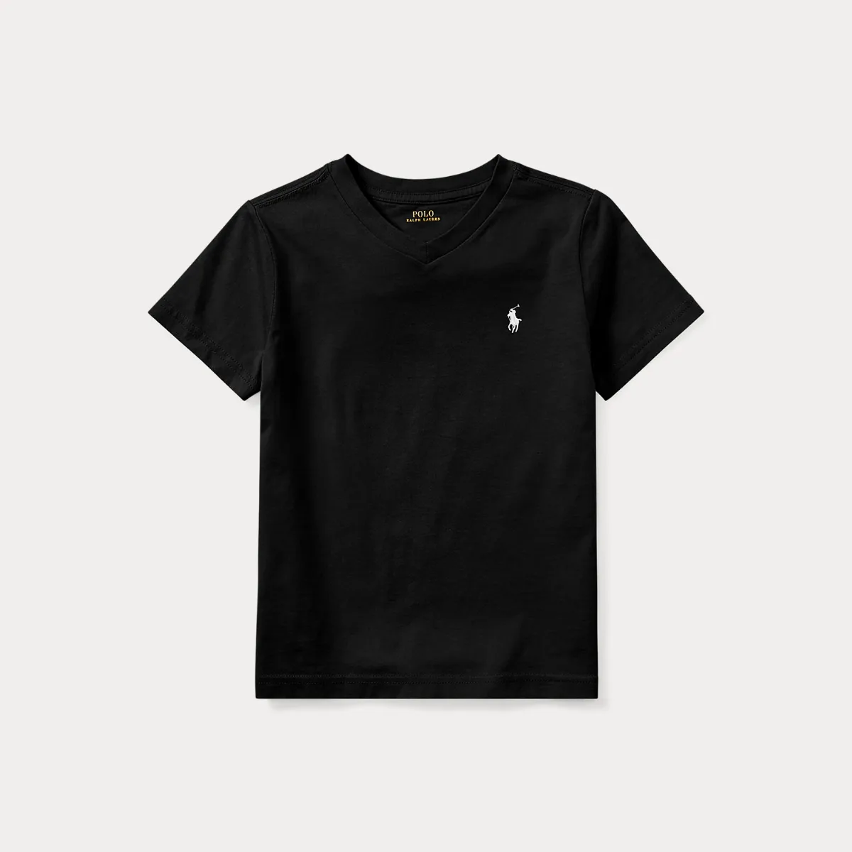 Cotton Jersey V-Neck Tee by Ralph Lauren