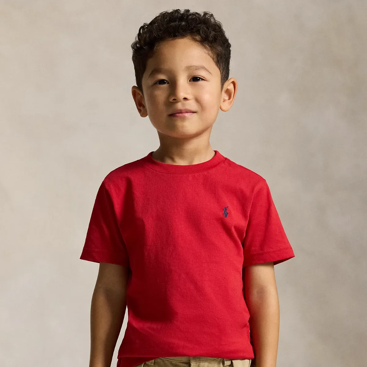 Cotton Jersey Crewneck Tee by Ralph Lauren