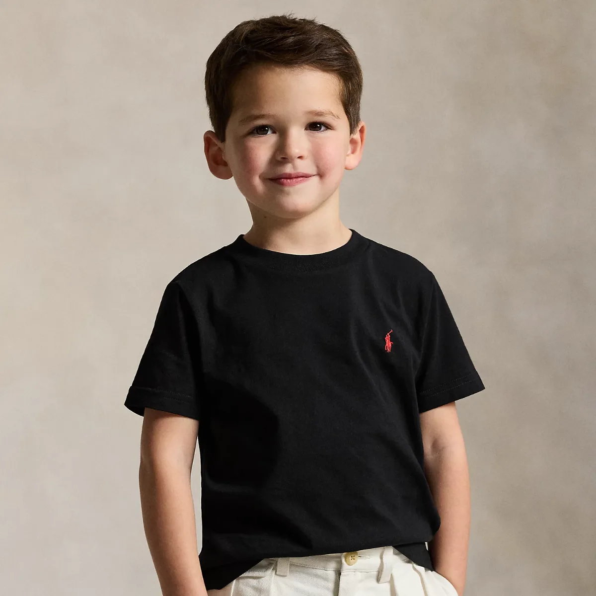 Cotton Jersey Crewneck Tee by Ralph Lauren