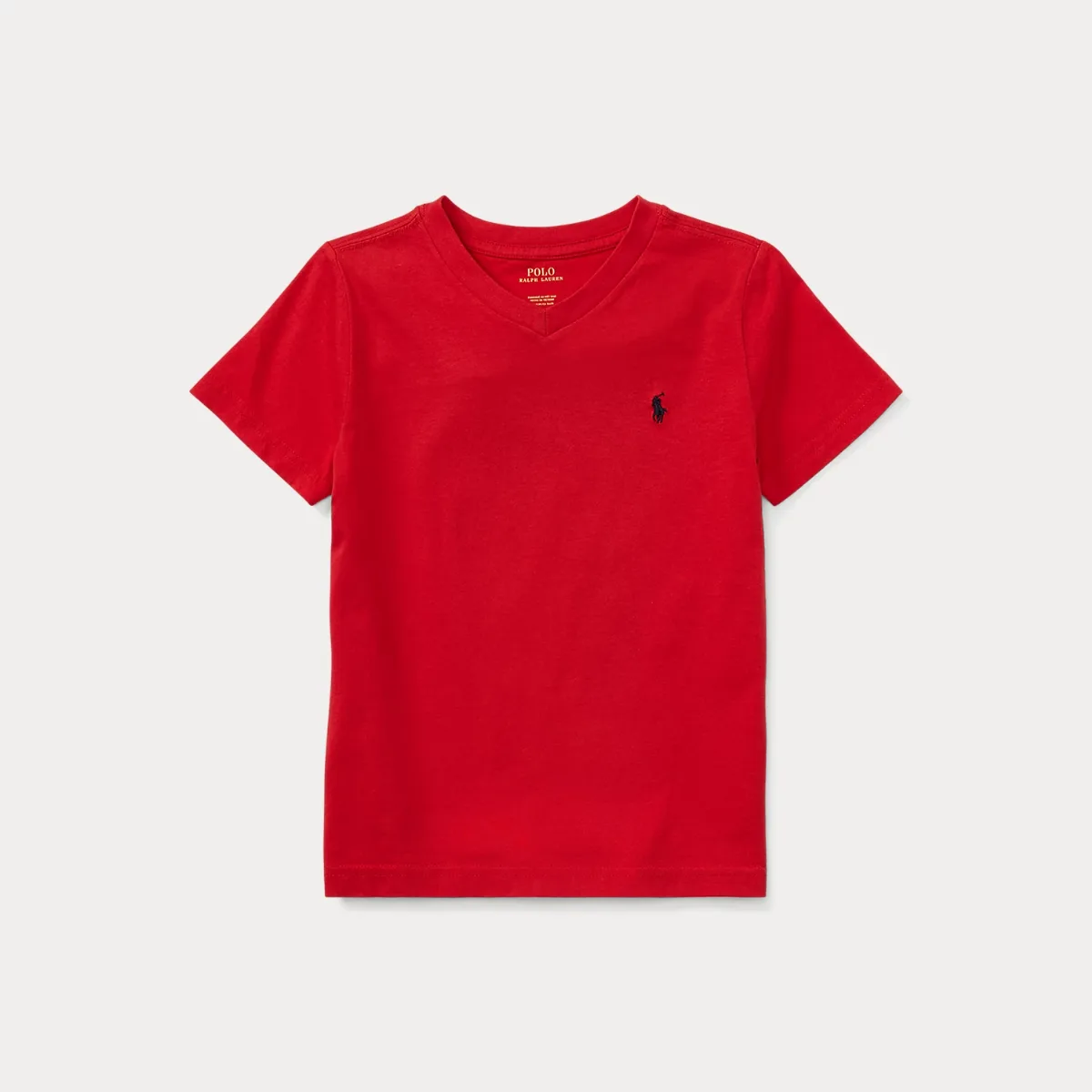 Cotton Jersey V-Neck Tee by Ralph Lauren