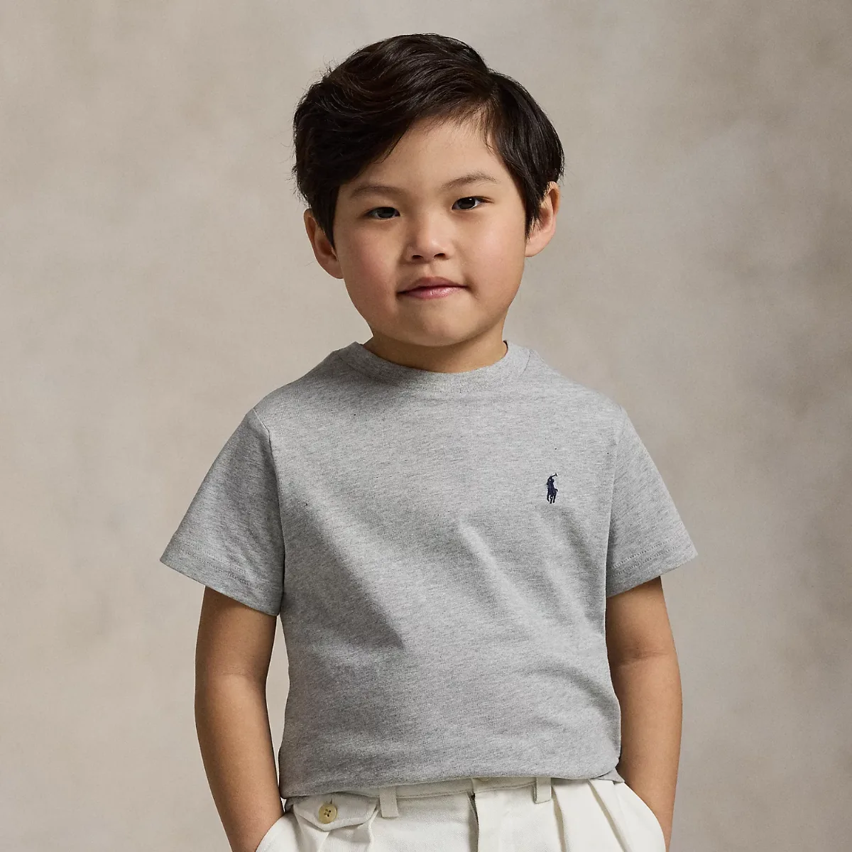 Cotton Jersey Crewneck Tee by Ralph Lauren