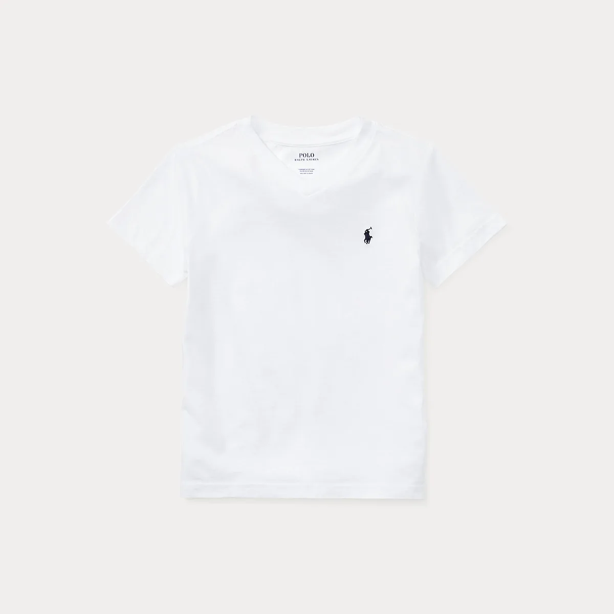 Cotton Jersey V-Neck Tee by Ralph Lauren
