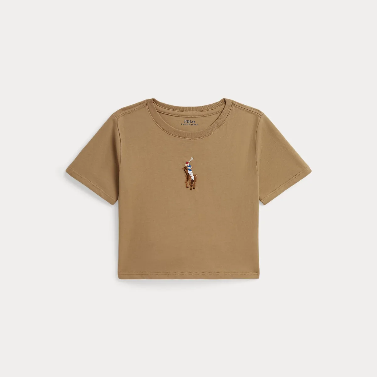 Big Pony Cotton Jersey Boxy Tee by Ralph Lauren