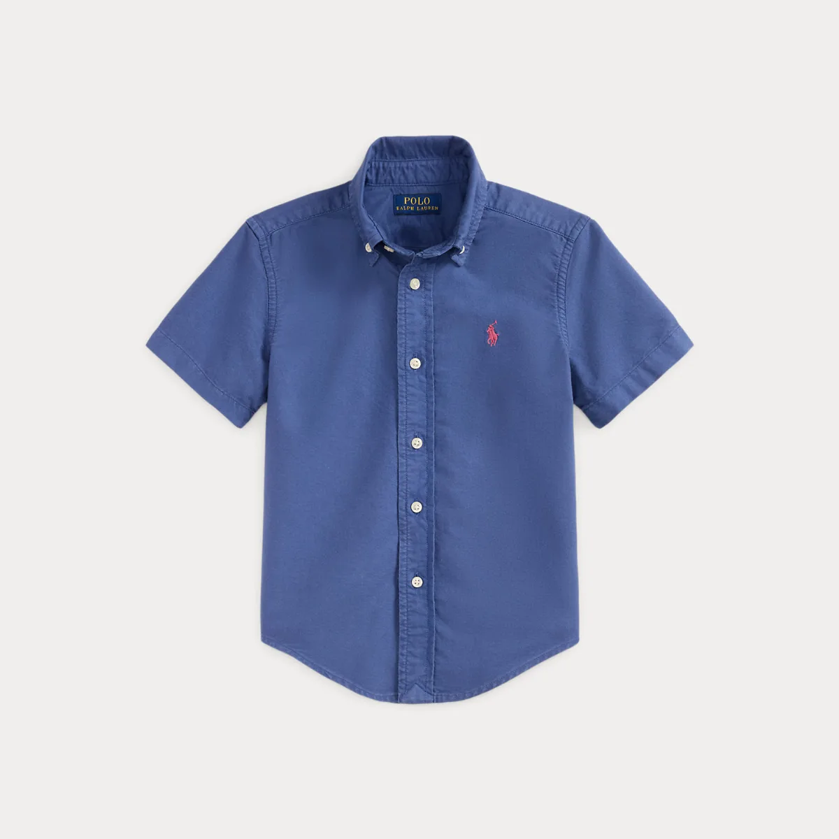 Garment-Dyed Cotton Oxford Shirt by Ralph Lauren