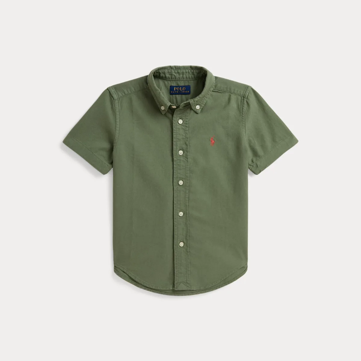 Garment-Dyed Cotton Oxford Shirt by Ralph Lauren