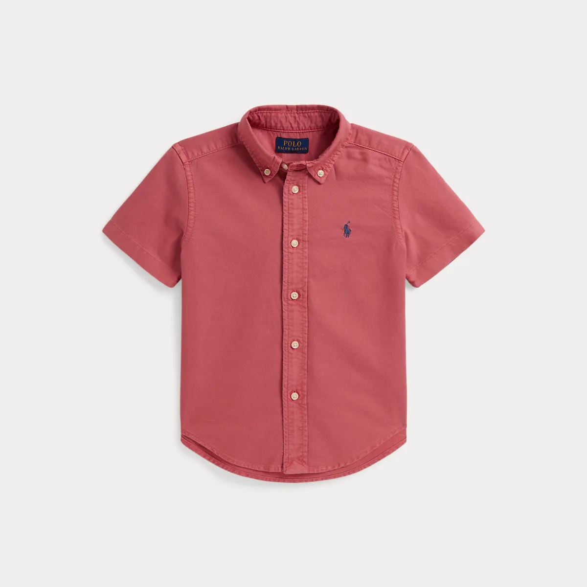 Garment-Dyed Cotton Oxford Shirt by Ralph Lauren