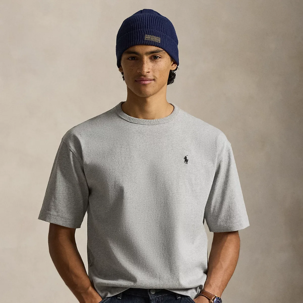 Relaxed Fit Jersey Crewneck T-Shirt by Ralph Lauren