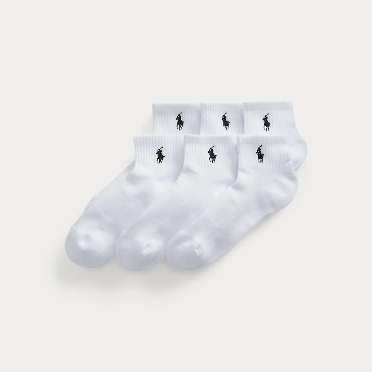 Quarter-Crew Sock 6-Pack by Ralph Lauren