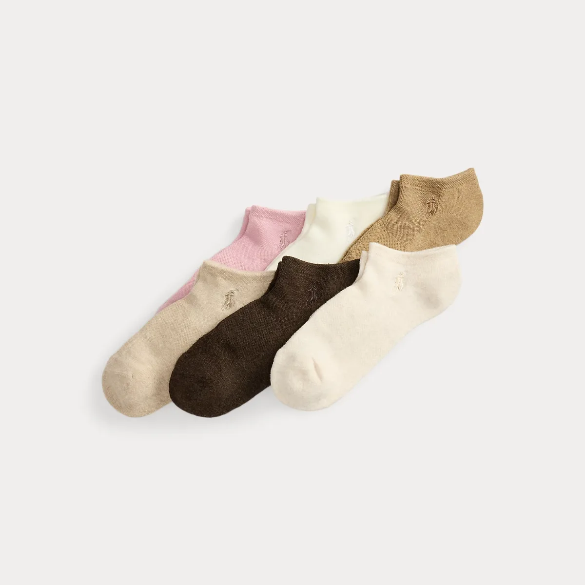 Pony Quarter Sock 6-Pack by Ralph Lauren