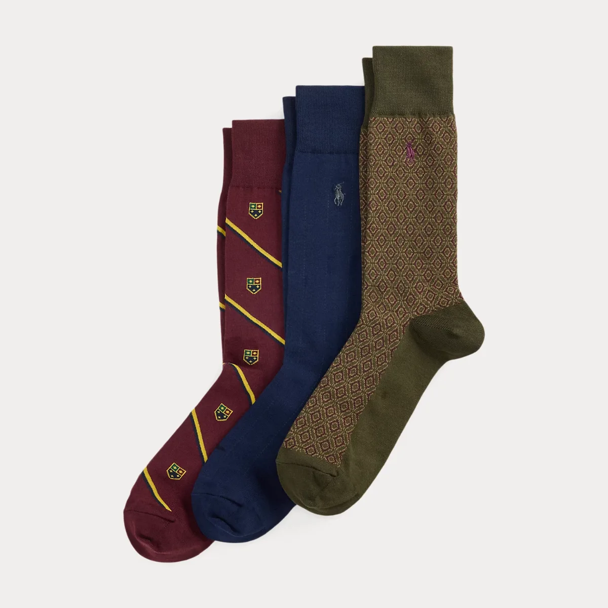 Crest Trouser Sock 3-Pack by Ralph Lauren