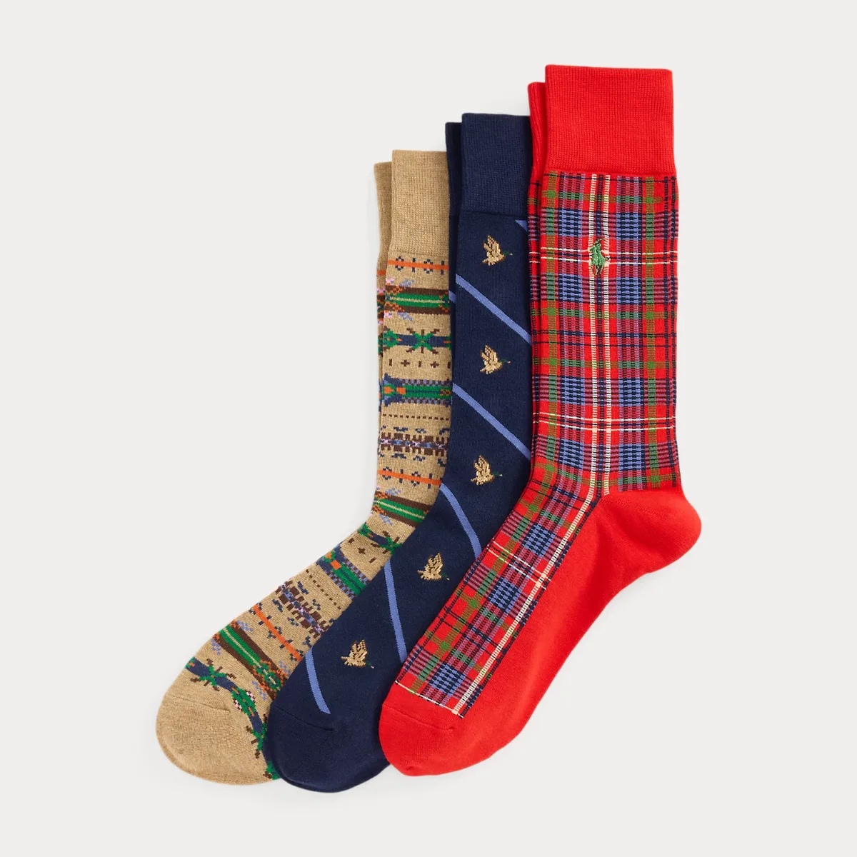 Patterned Trouser Sock 3-Pack by Ralph Lauren