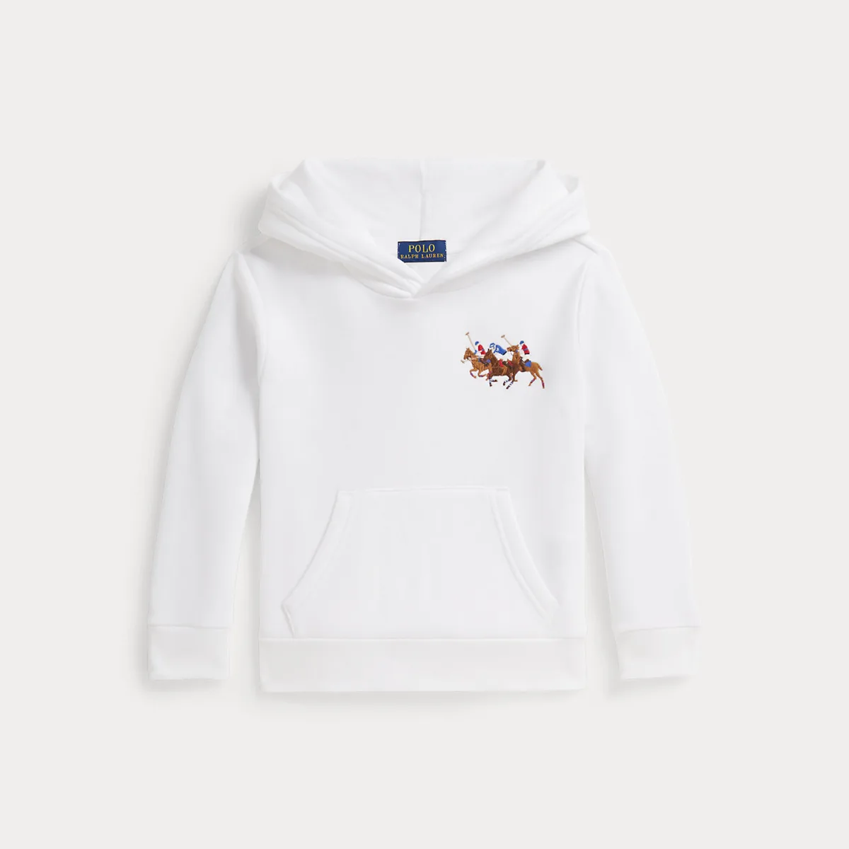 Triple-Pony Fleece Hoodie by Ralph Lauren