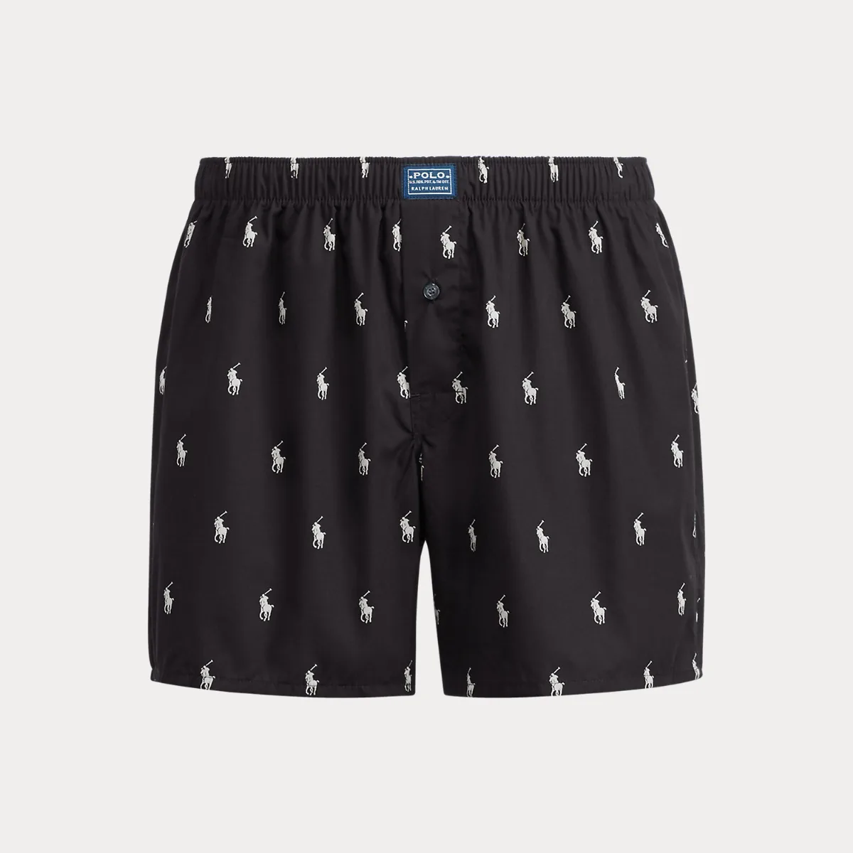Classic Woven Cotton Polo Pony Boxer by Ralph Lauren