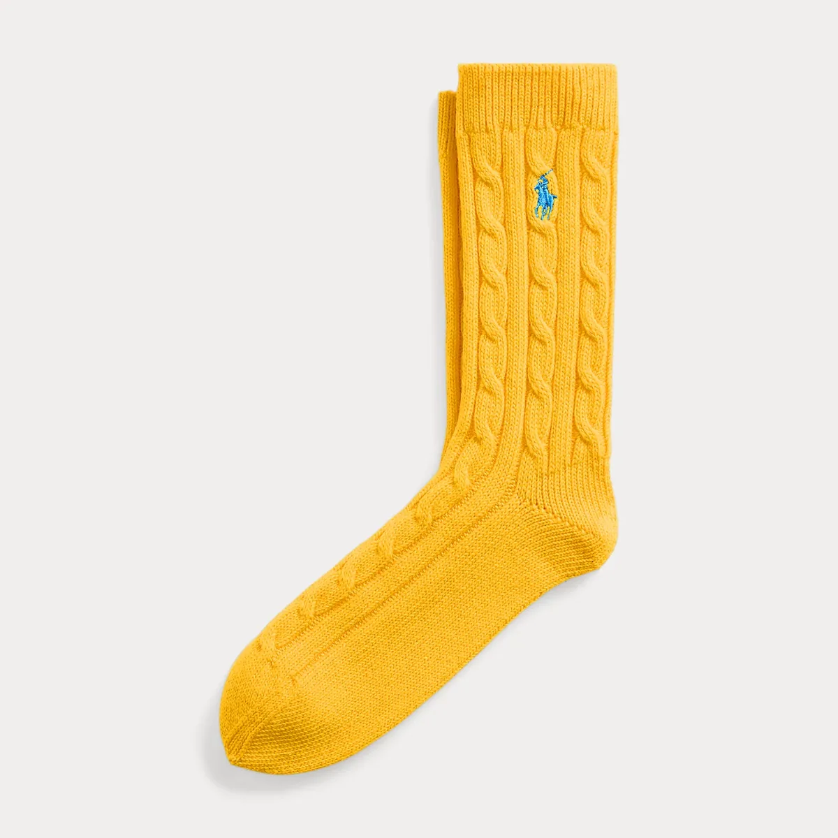 Cable-Knit Crew Socks by Ralph Lauren
