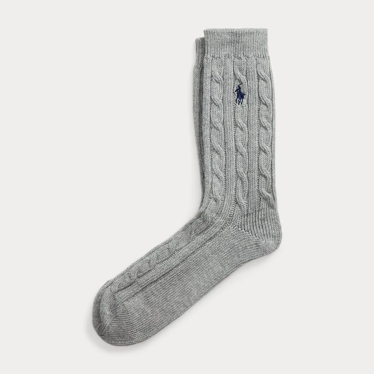 Cable-Knit Crew Socks by Ralph Lauren