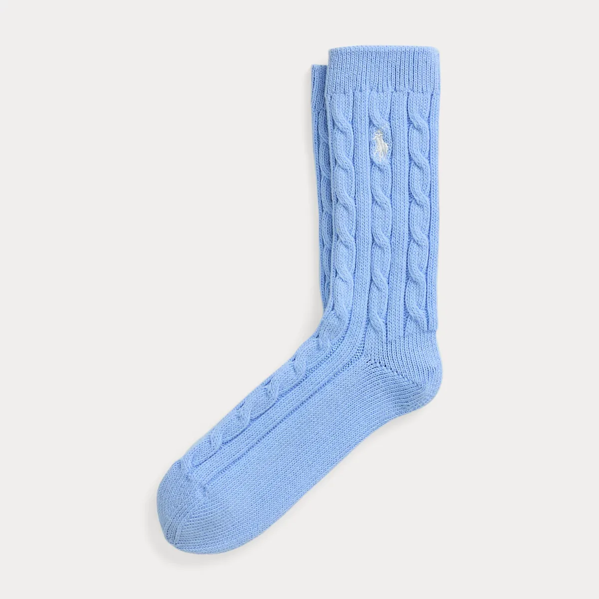 Cable-Knit Crew Socks by Ralph Lauren
