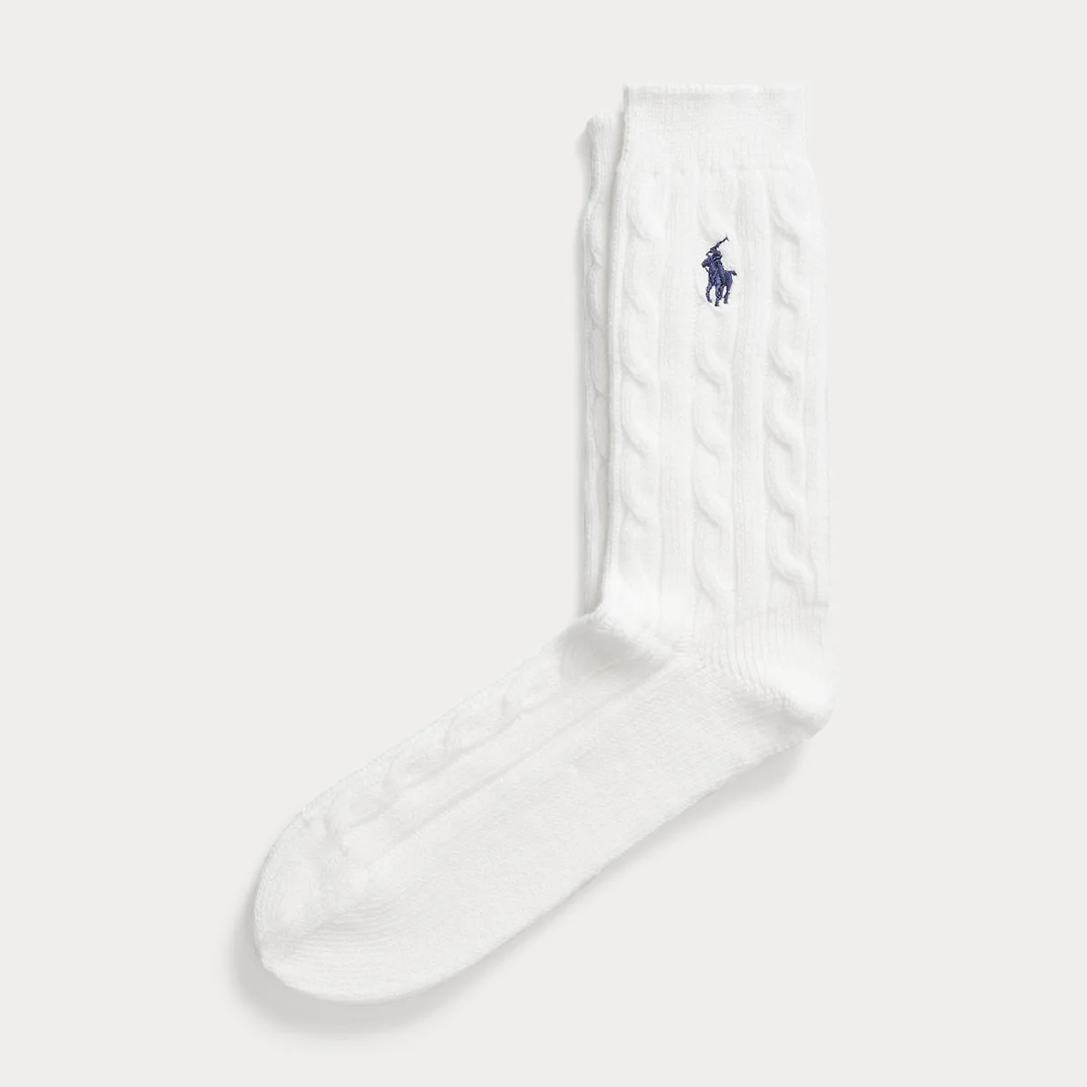 Cable-Knit Crew Socks by Ralph Lauren