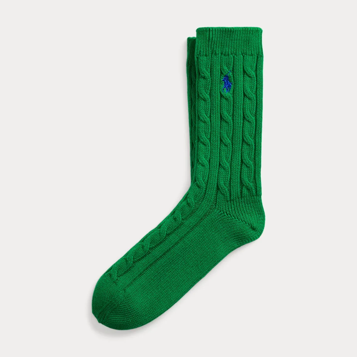 Cable-Knit Crew Socks by Ralph Lauren