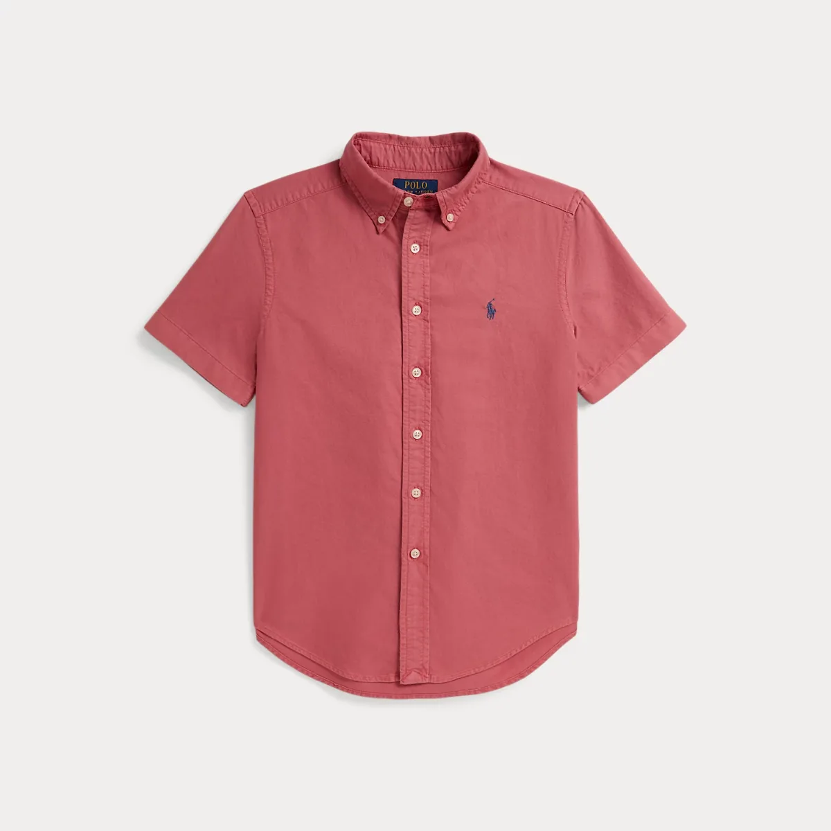 Garment-Dyed Cotton Oxford Shirt by Ralph Lauren