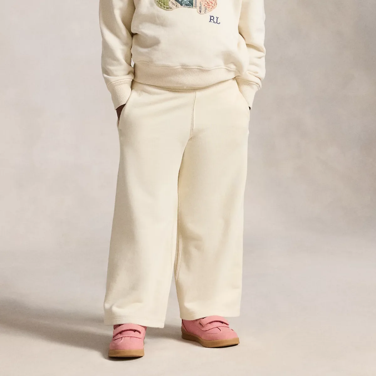 French Terry Wide-Leg Sweatpant by Ralph Lauren