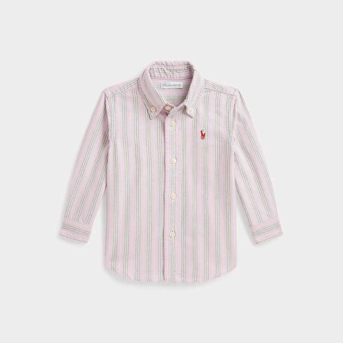 Striped Cotton Oxford Shirt by Ralph Lauren