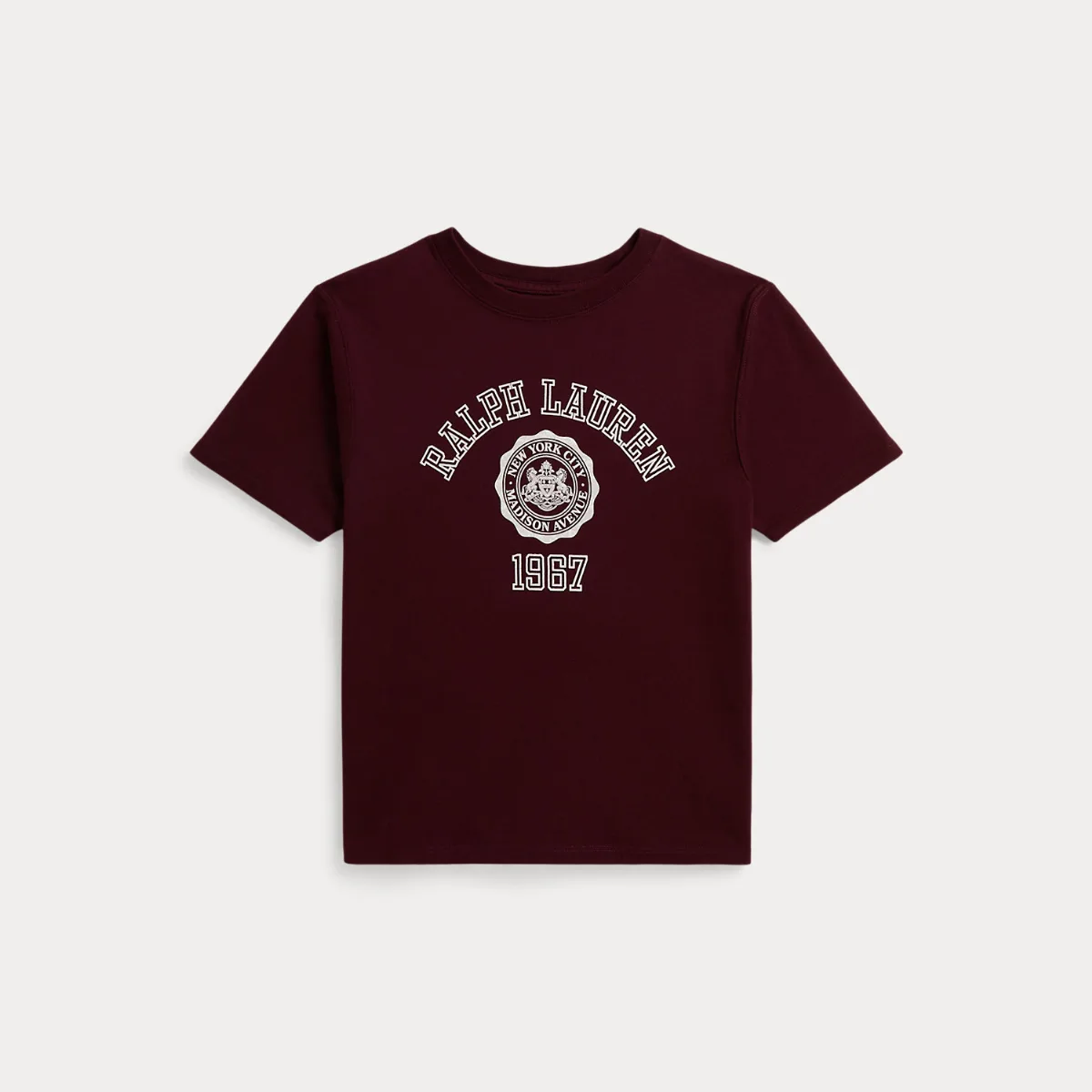 Graphic Cotton Jersey Boxy Tee by Ralph Lauren