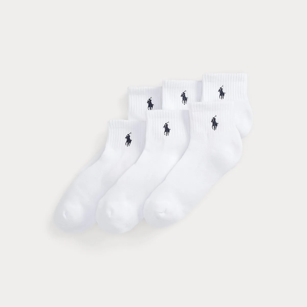 Cotton-Blend Quarter Sock 6-Pack by Ralph Lauren