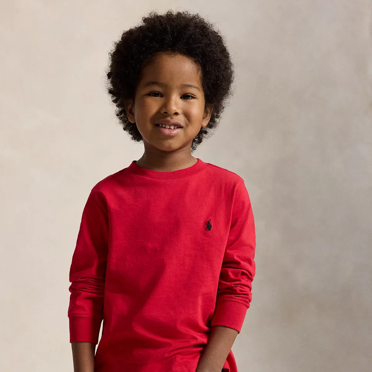 Cotton Jersey Long-Sleeve Tee by Ralph Lauren
