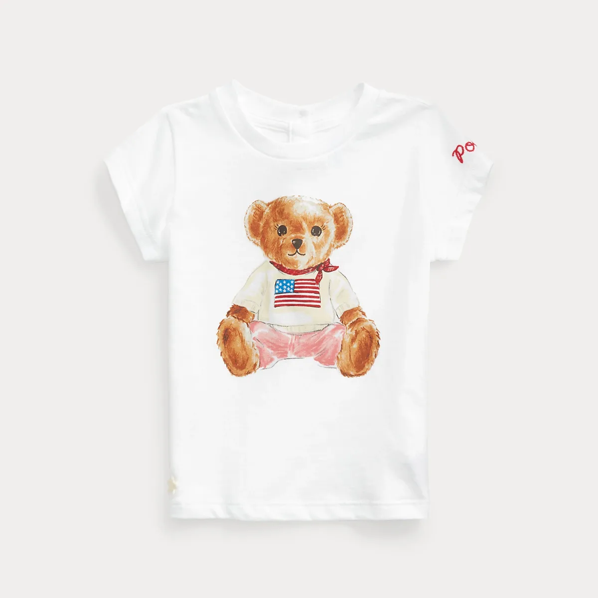 Polo Bear Cotton Jersey Tee by Ralph Lauren