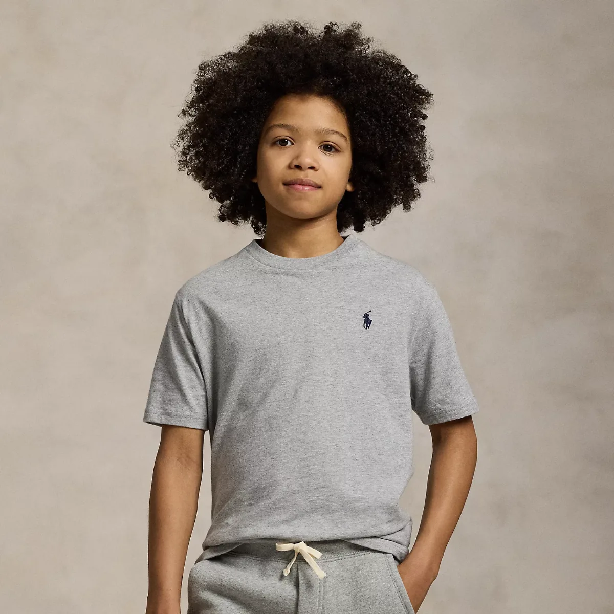 Cotton Jersey Crewneck Tee by Ralph Lauren