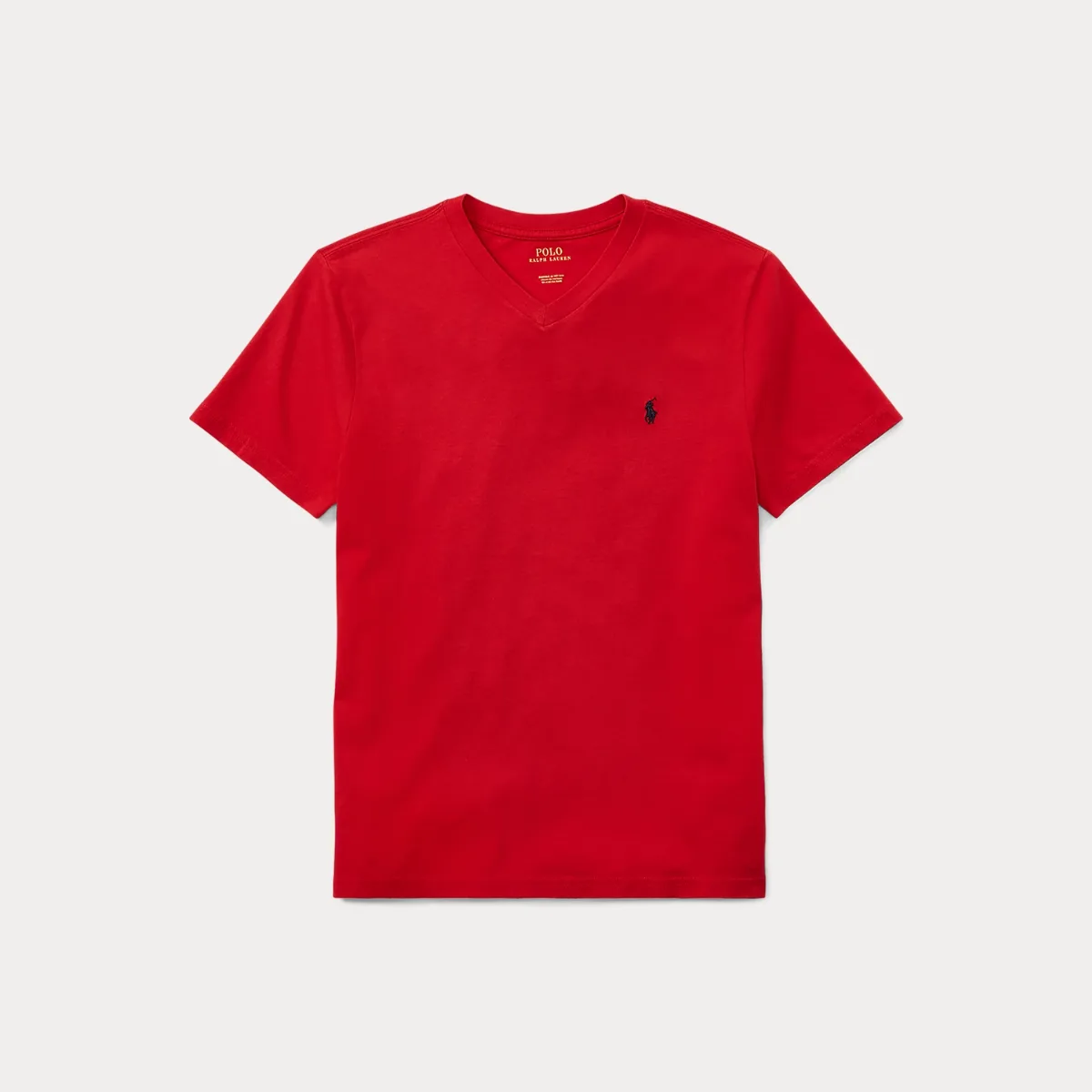 Cotton Jersey V-Neck Tee by Ralph Lauren