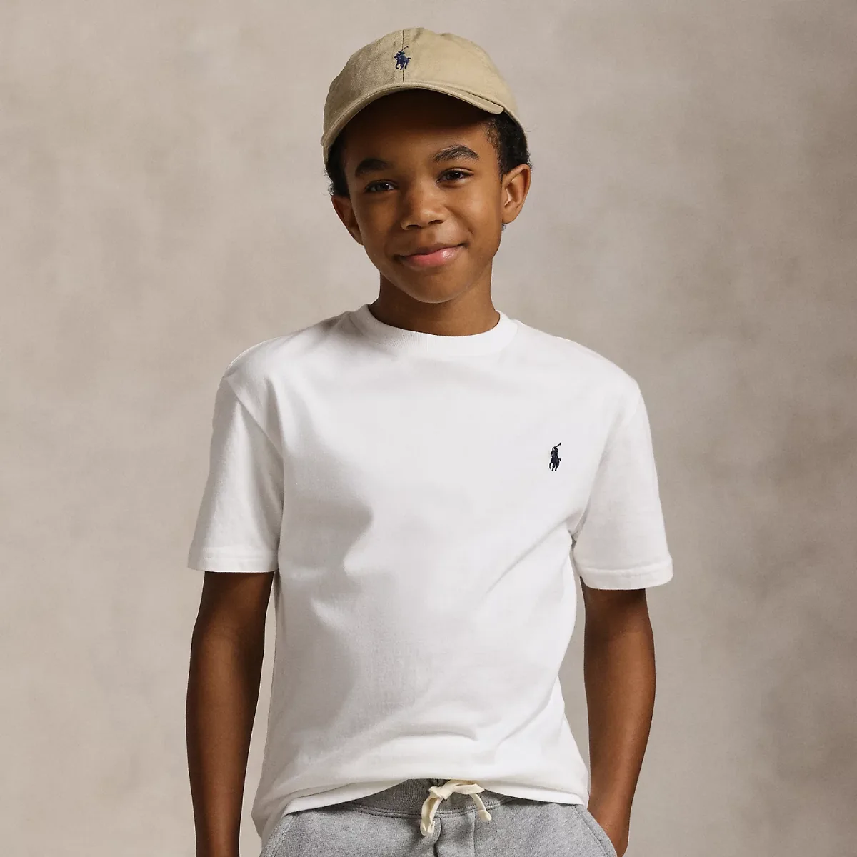 Cotton Jersey Crewneck Tee by Ralph Lauren