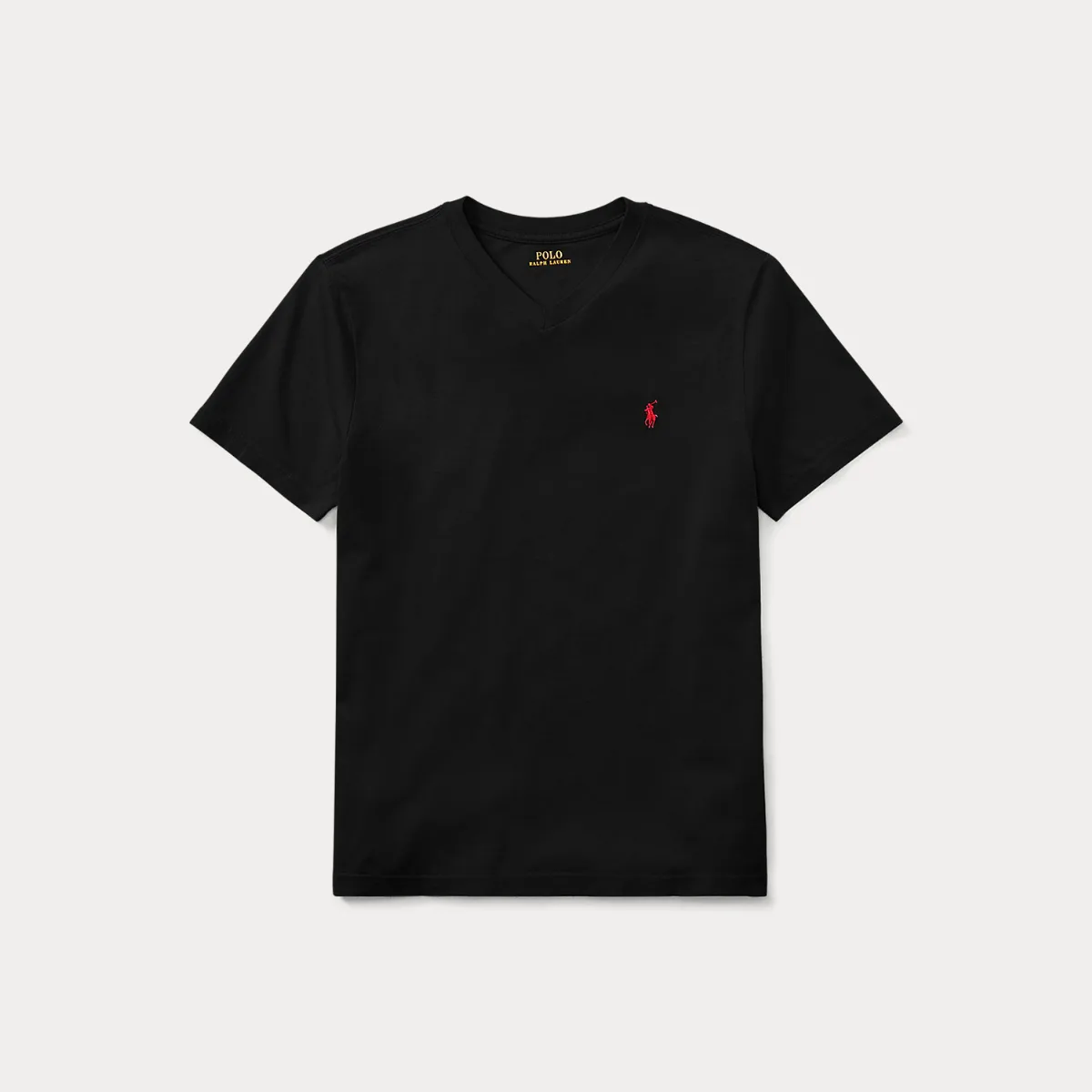 Cotton Jersey V-Neck Tee by Ralph Lauren