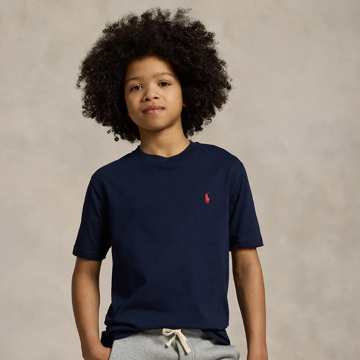 Cotton Jersey Crewneck Tee by Ralph Lauren