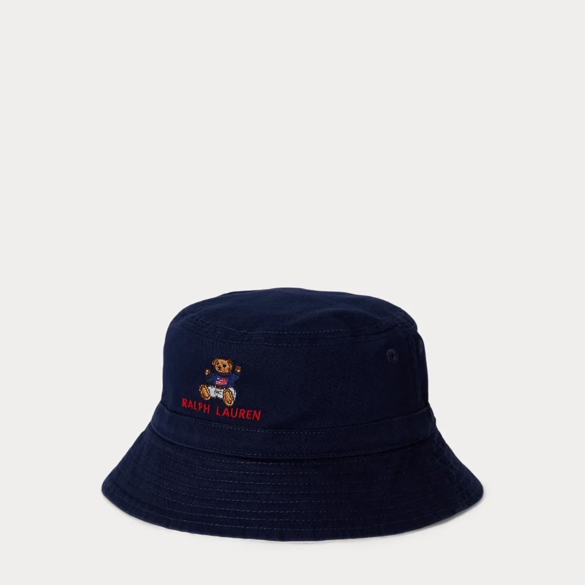 Polo Bear Cotton Twill Bucket Hat by Ralph Lauren