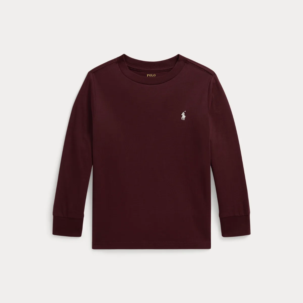 Cotton Jersey Long-Sleeve Tee by Ralph Lauren