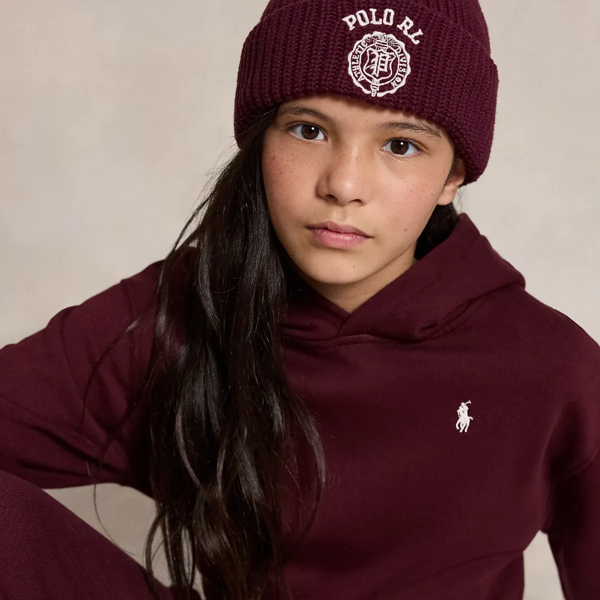 Embroidered Crest Cotton Hat by Ralph Lauren