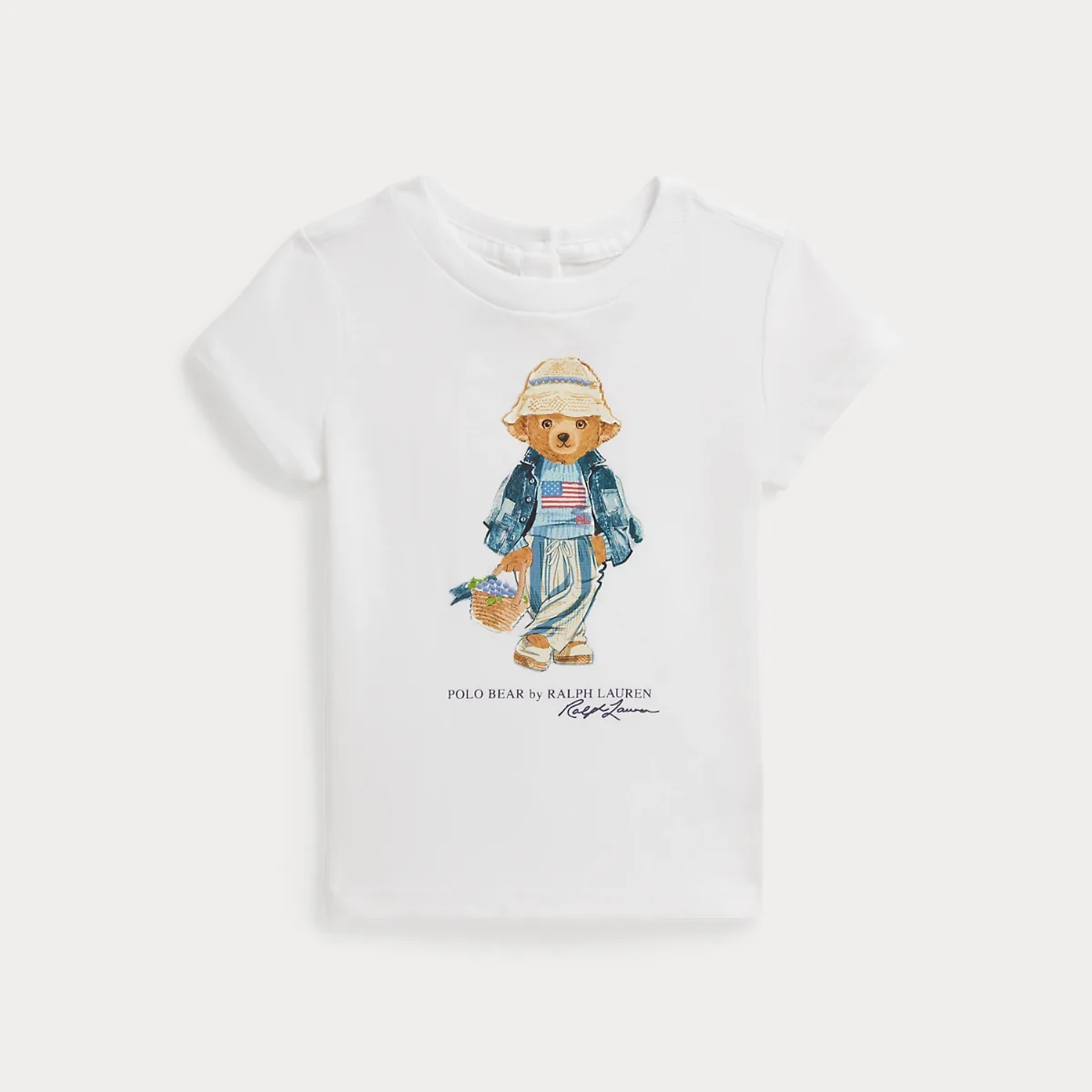Polo Bear Cotton Jersey Tee by Ralph Lauren